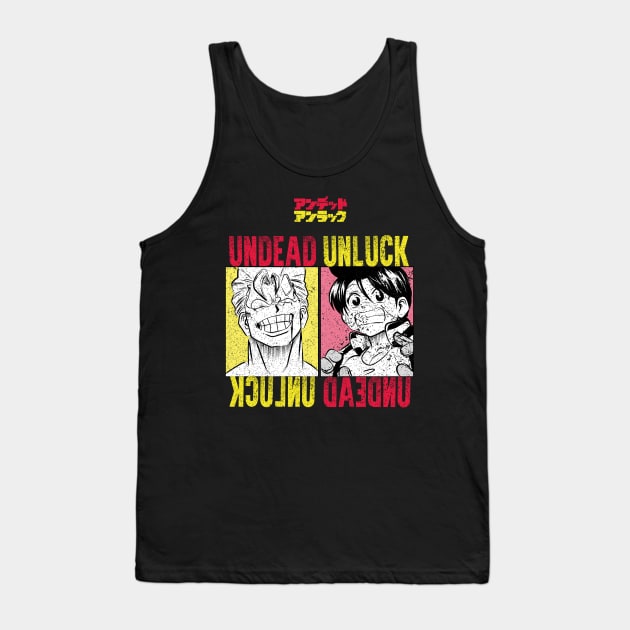 UNDEAD UNLOCK: UNDEAD UNLOCK (GRUNGE STYLE) Tank Top by FunGangStore